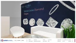 10x20 Peninsula booth design by Exhibit-Rentals